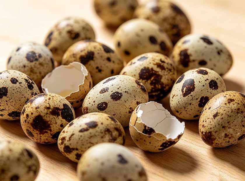 Screw press dewatering machine processing quail eggshell