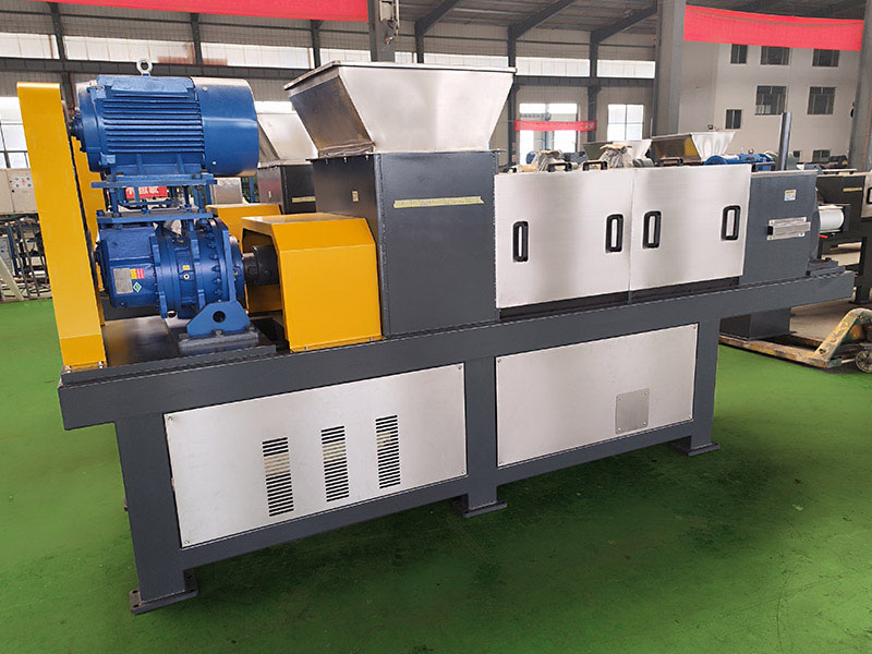 CTYZ-400 industrial screw press dewatering machine side view